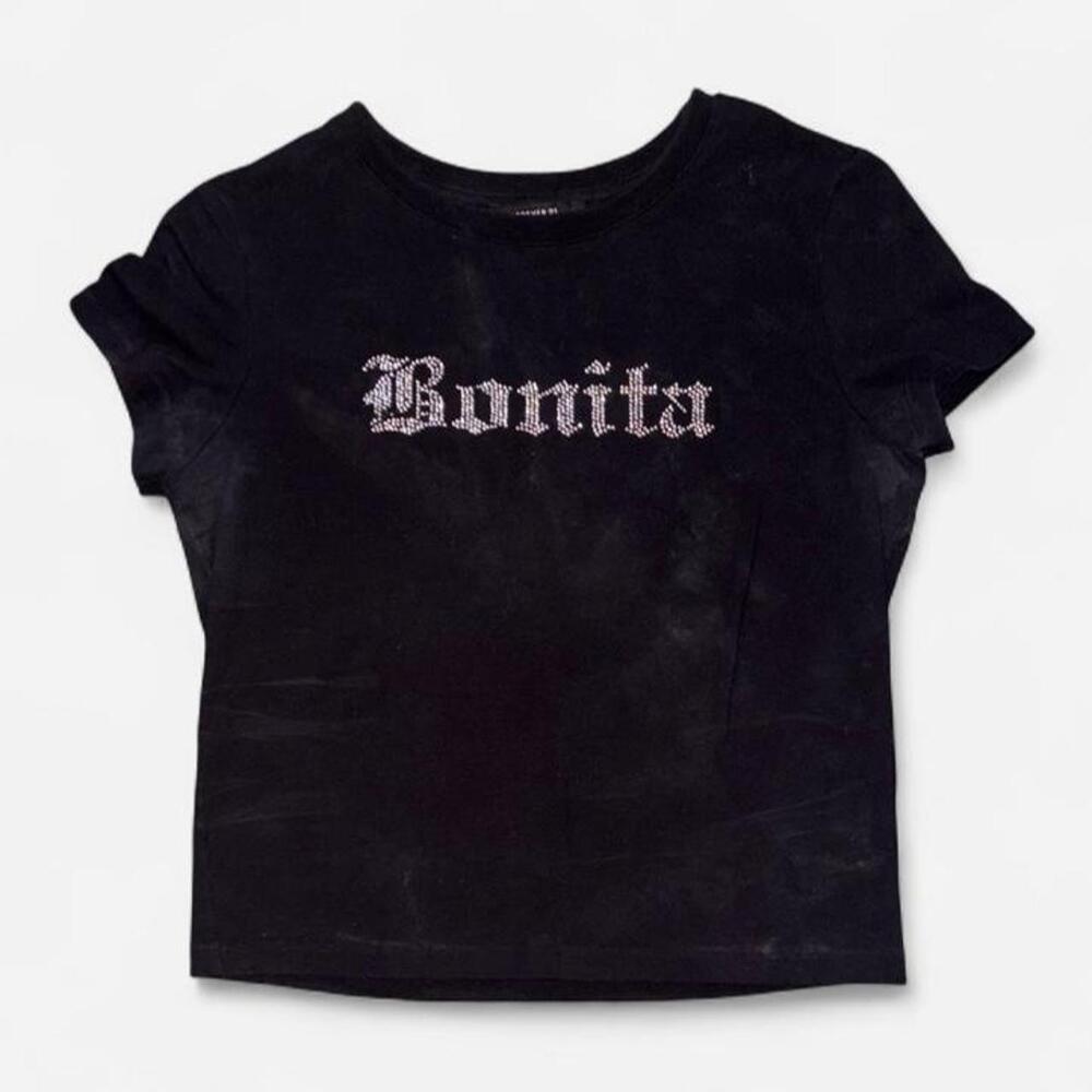 Bonita Rhinestone Baby Tee